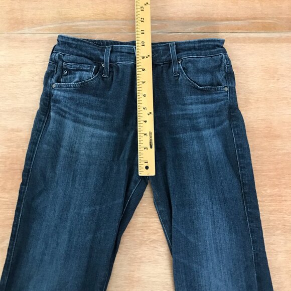 AG Adriano Goldschmied Farrah High Rise Skinny Jeans Women size 26R Blue Denim - Picture 9 of 12
